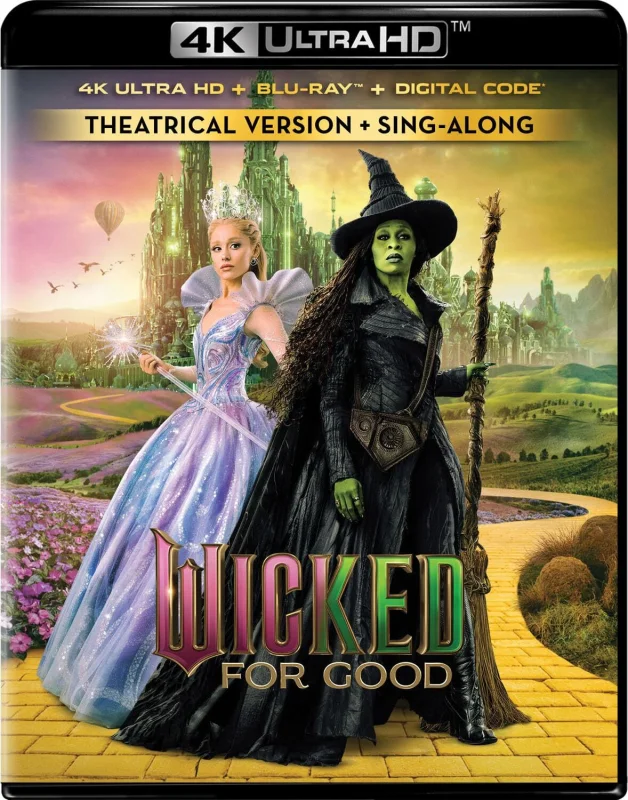 Movie Poster: Wicked: For Good 4K 2025