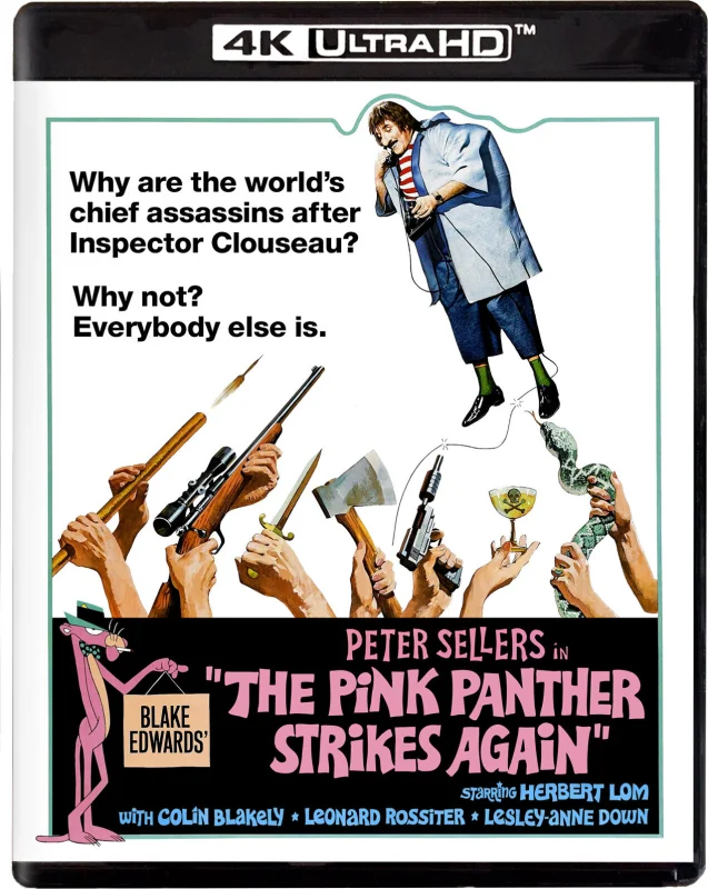Movie Poster: The Pink Panther Strikes Again 4K 1976