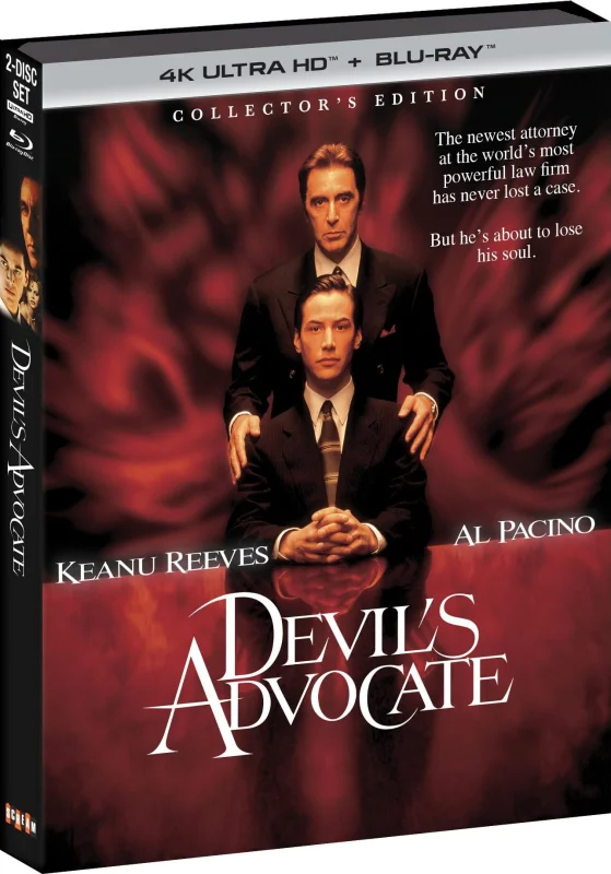 Movie Poster: The Devil's Advocate 4K 1997 Unrated Director's Cut