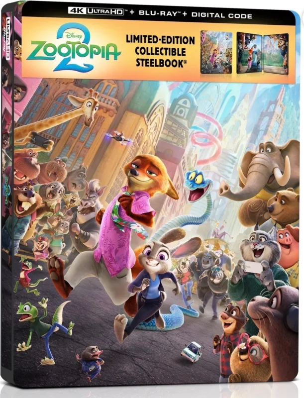 Movie Poster: Zootopia 2 4K 2025