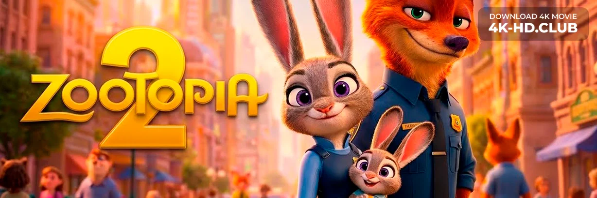 Movie Big Poster: Zootopia 2 4K 2025