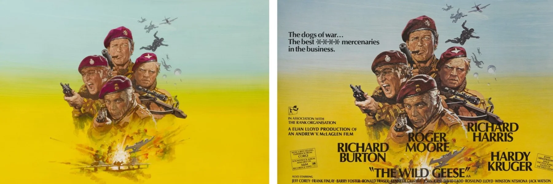 Movie Big Poster: The Wild Geese 4K 1978