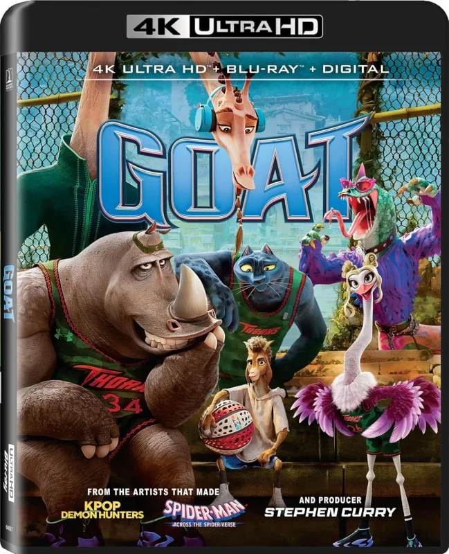 Movie Poster: GOAT 4K 2026