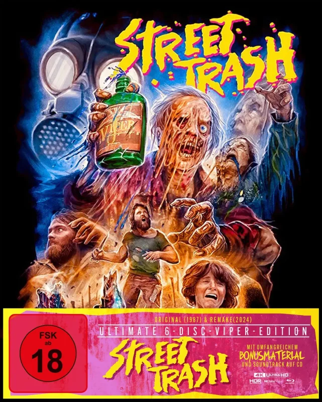 Movie Poster: Street Trash 4K 2024