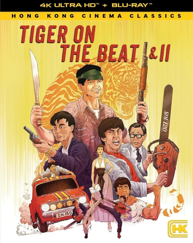 Movie Poster: Tiger on Beat 4K 1988