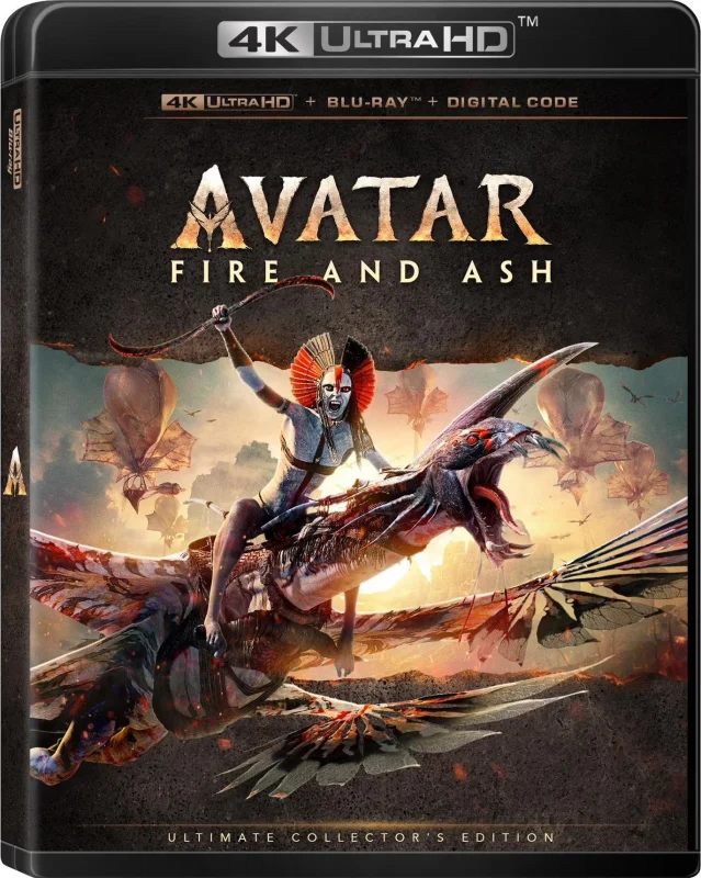 Movie Poster: Avatar: Fire and Ash 4K 2025