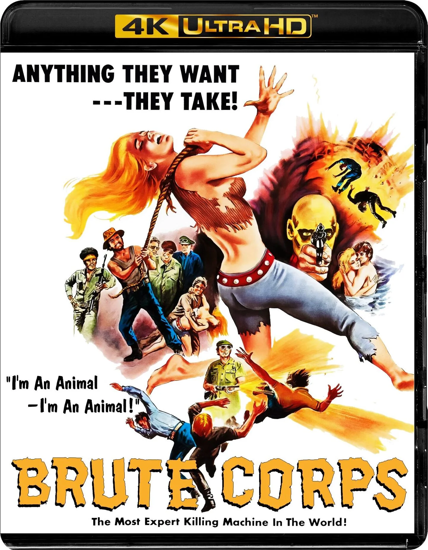 Movie Poster: Brute Corps 4K 1971