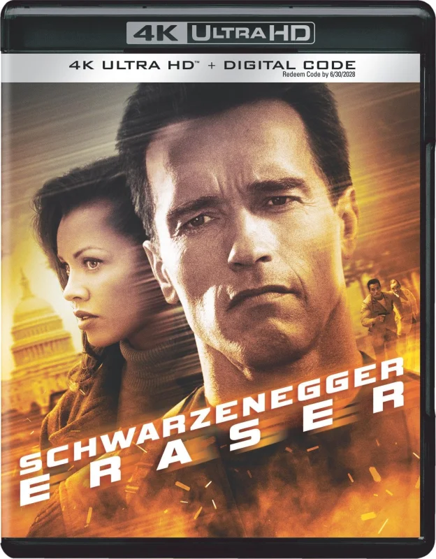 Movie Poster: Eraser 4K 1996
