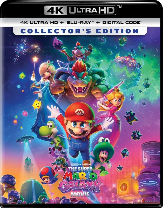 Movie Poster: The Super Mario Galaxy Movie 4K 2026