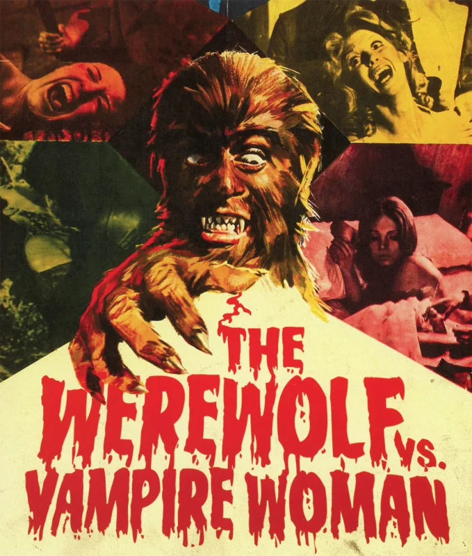Movie Poster: The Werewolf Versus the Vampire Woman 4K 1971