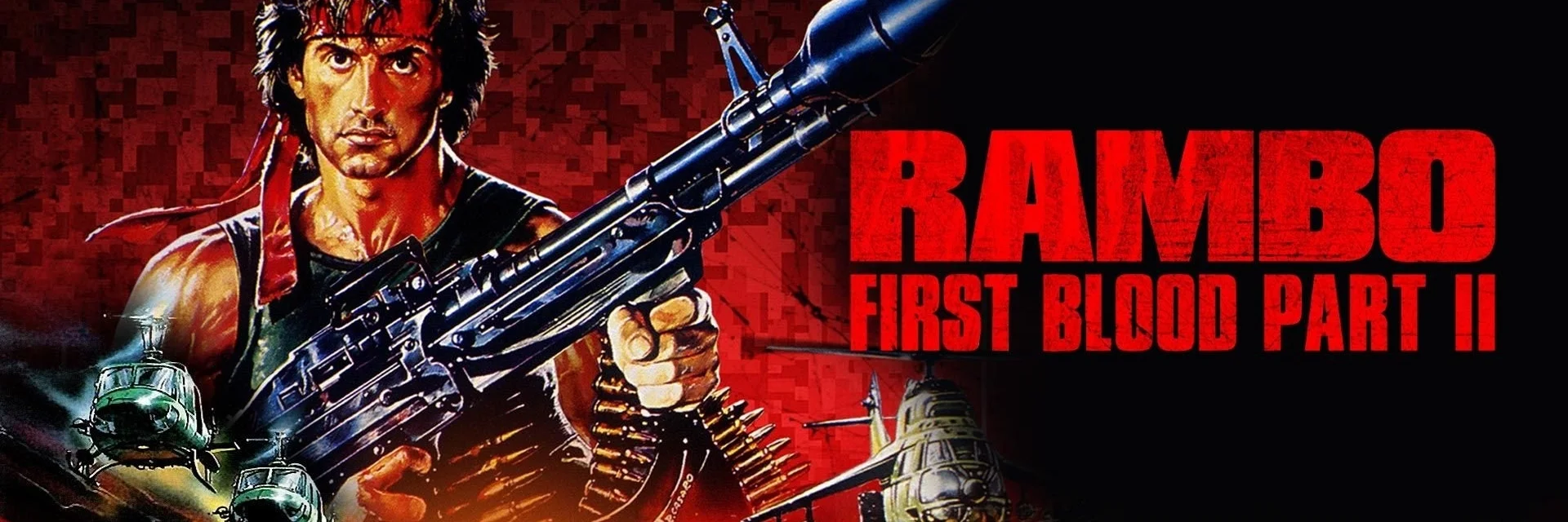 Movie Big Poster: Rambo: First Blood Part II 4K 1985