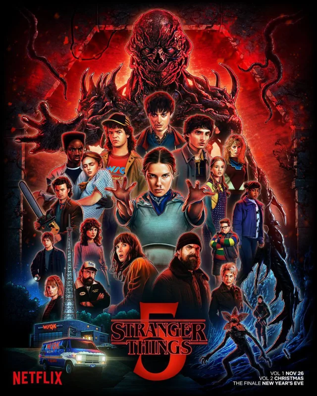 Movie Poster: Stranger Things 4K S05 2025