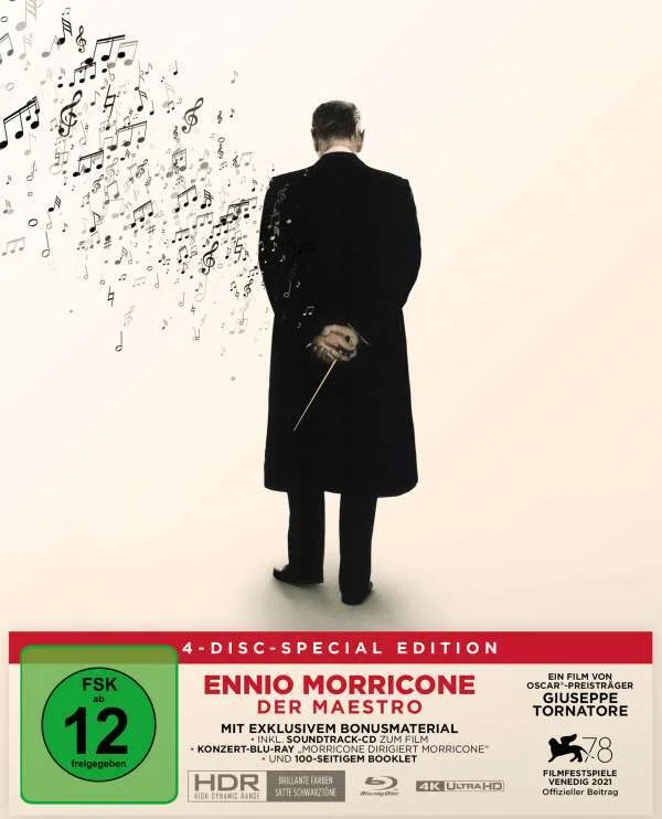 Movie Poster: Ennio 4K 2021