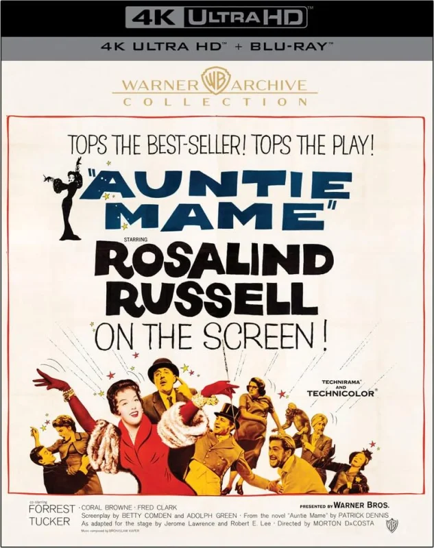 Movie Poster: Auntie Mame 4K 1958