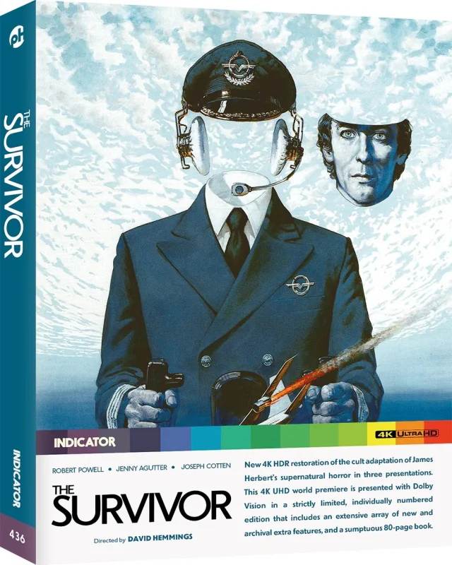 Movie Poster: The Survivor 4K 1981 Extended Cut