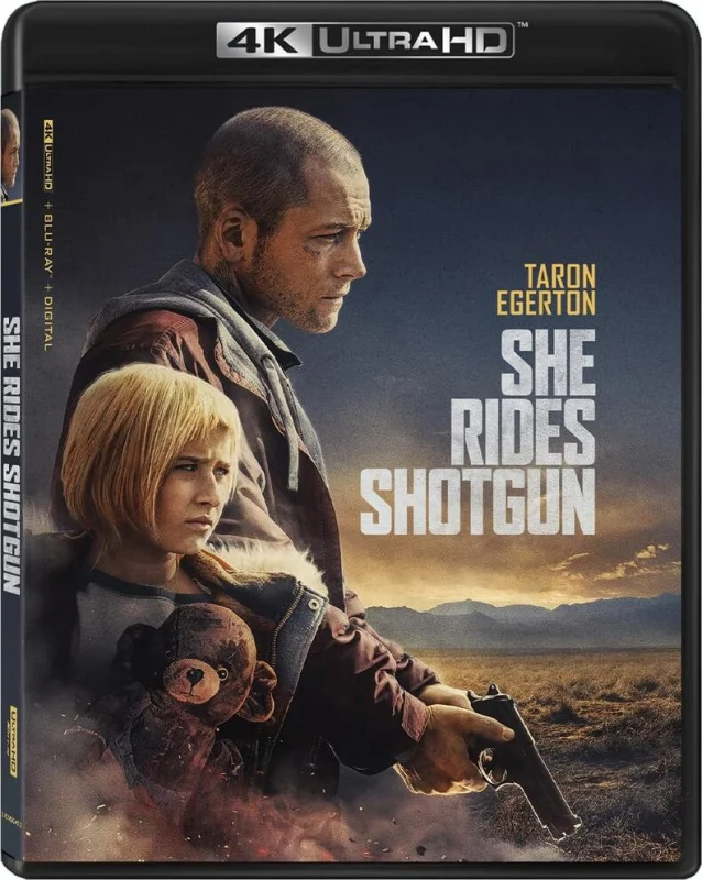Movie Poster: She Rides Shotgun 4K 2025
