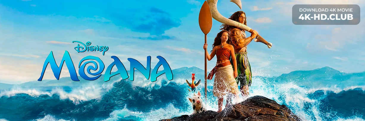 Movie Big Poster: Moana 4K 2026