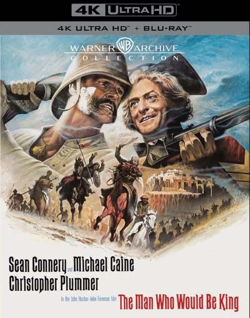 Movie Poster: The Man Who Would Be King 4K 1975