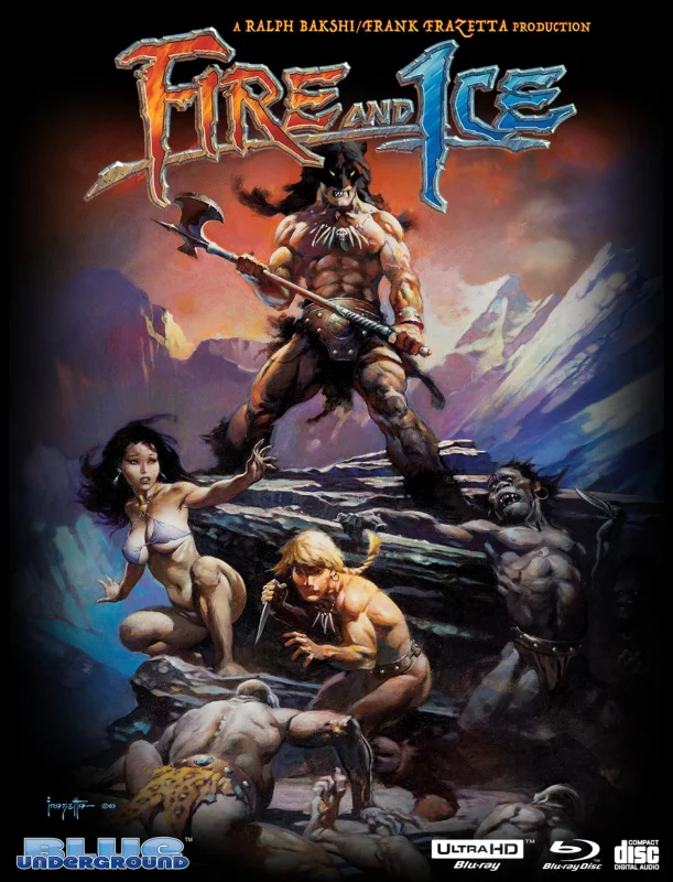 Movie Poster: Fire and Ice 4K 1983