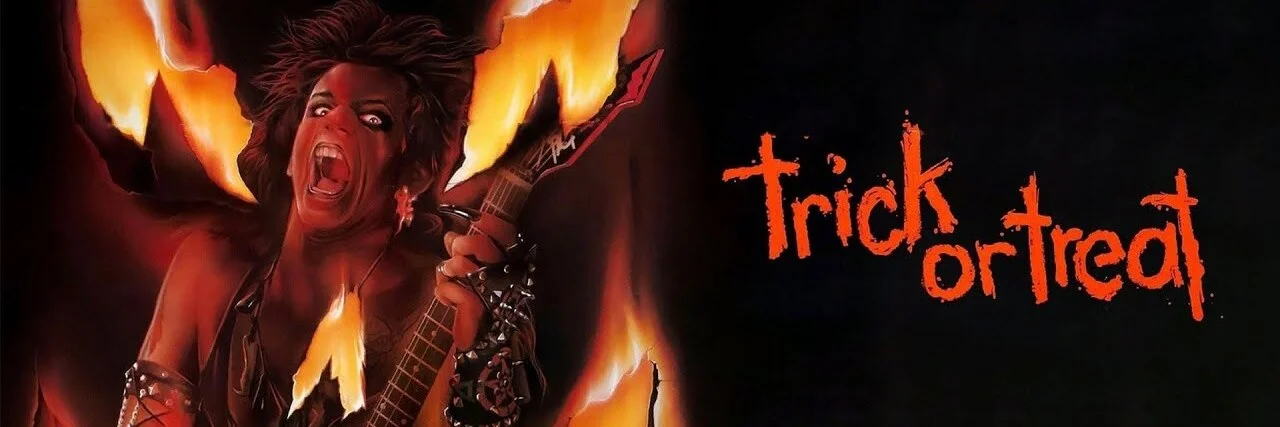Movie Big Poster: Trick or Treat 4K 1986